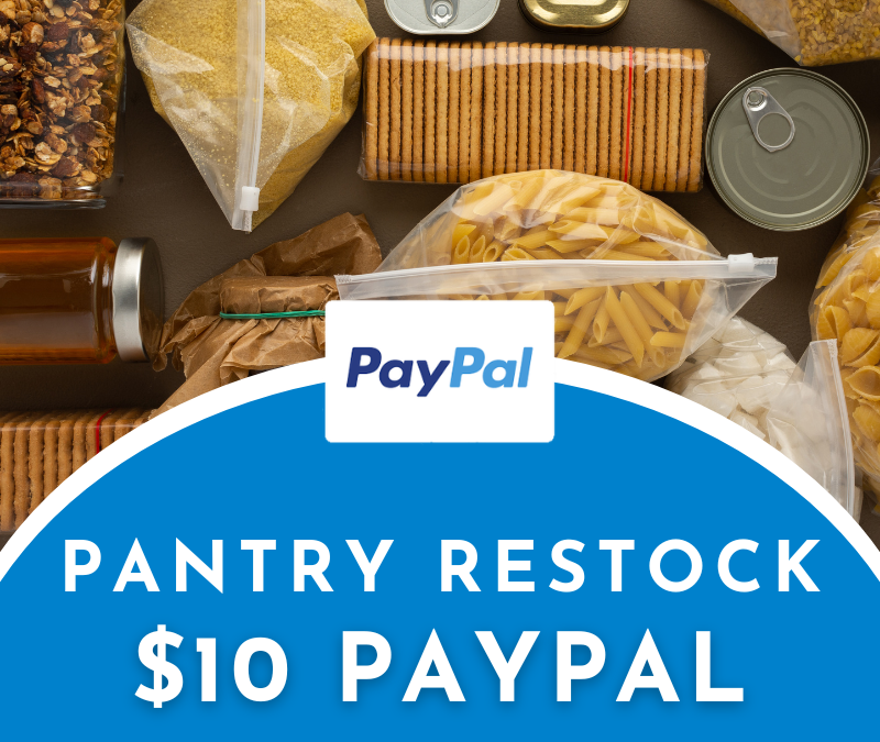 $10 Paypal Pantry Restock Instant Win