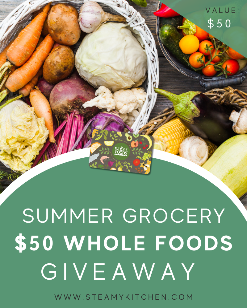 $50 Whole Foods Summer Grocery GiveawayEnds in 91 days.