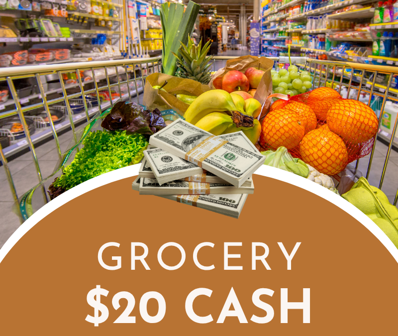 Grocery $20 Cash Instant Win