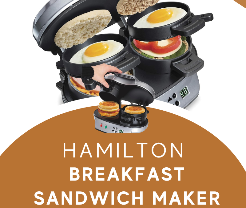 Hamilton Beach Dual Breakfast Sandwich Maker Giveaway