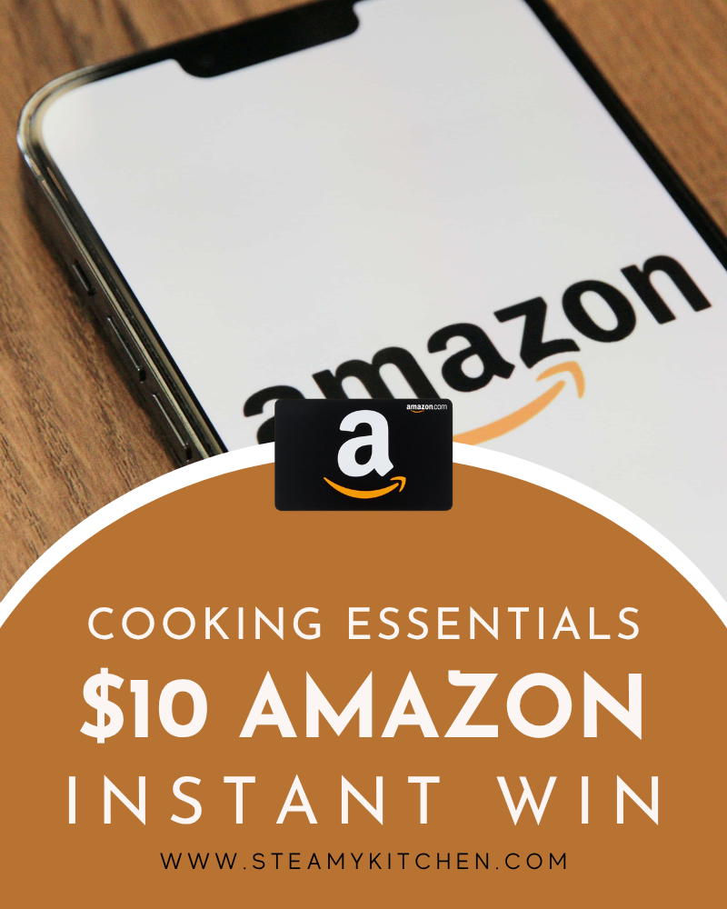 Cooking Essentials $10 Amazon Gift Card Instant Win