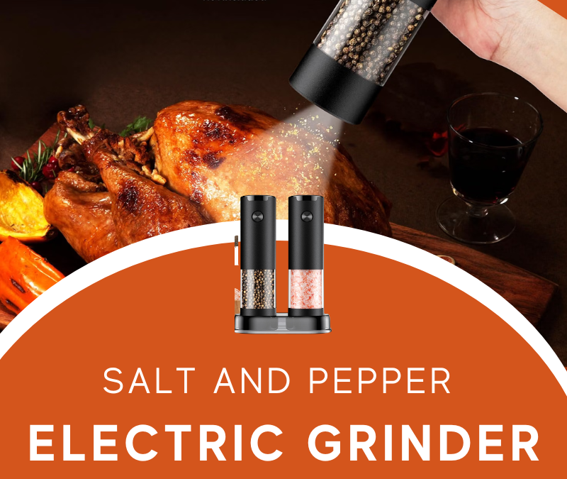 Electric Salt and Pepper Grinder Set Giveaway