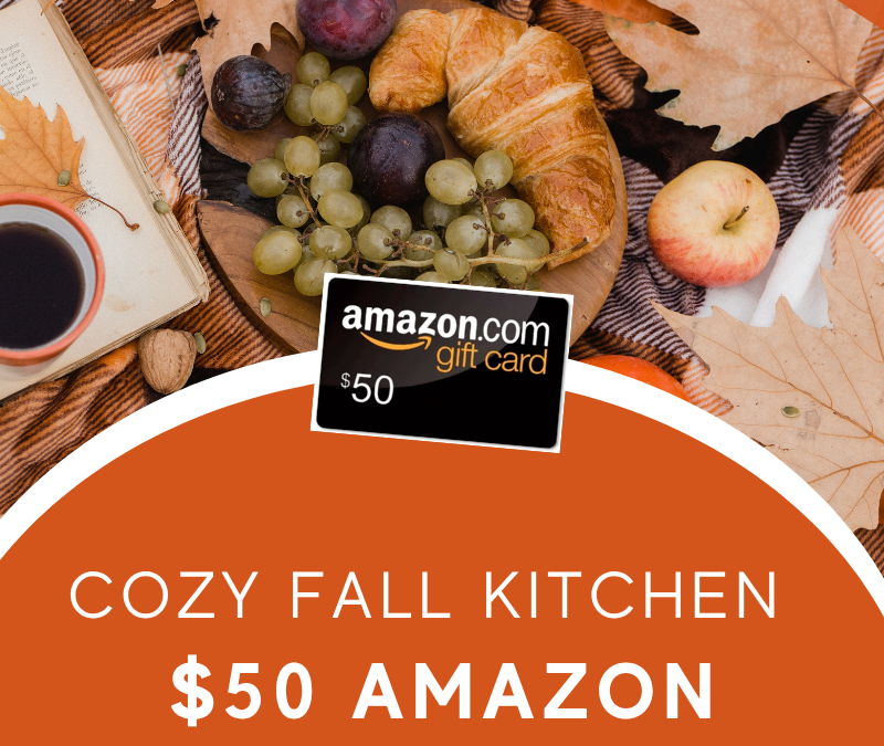 Cozy Fall Kitchen $50 Amazon Gift Card Giveaway