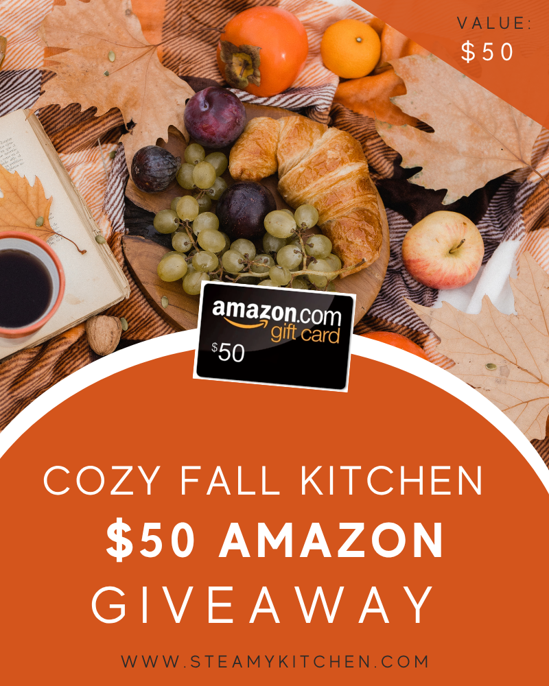 Cozy Fall Kitchen $50 Amazon Gift Card GiveawayEnds in 91 days.