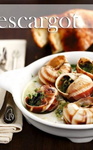 Escargot with Garlic Butter and Splash of Cognac – a 10 minute dish